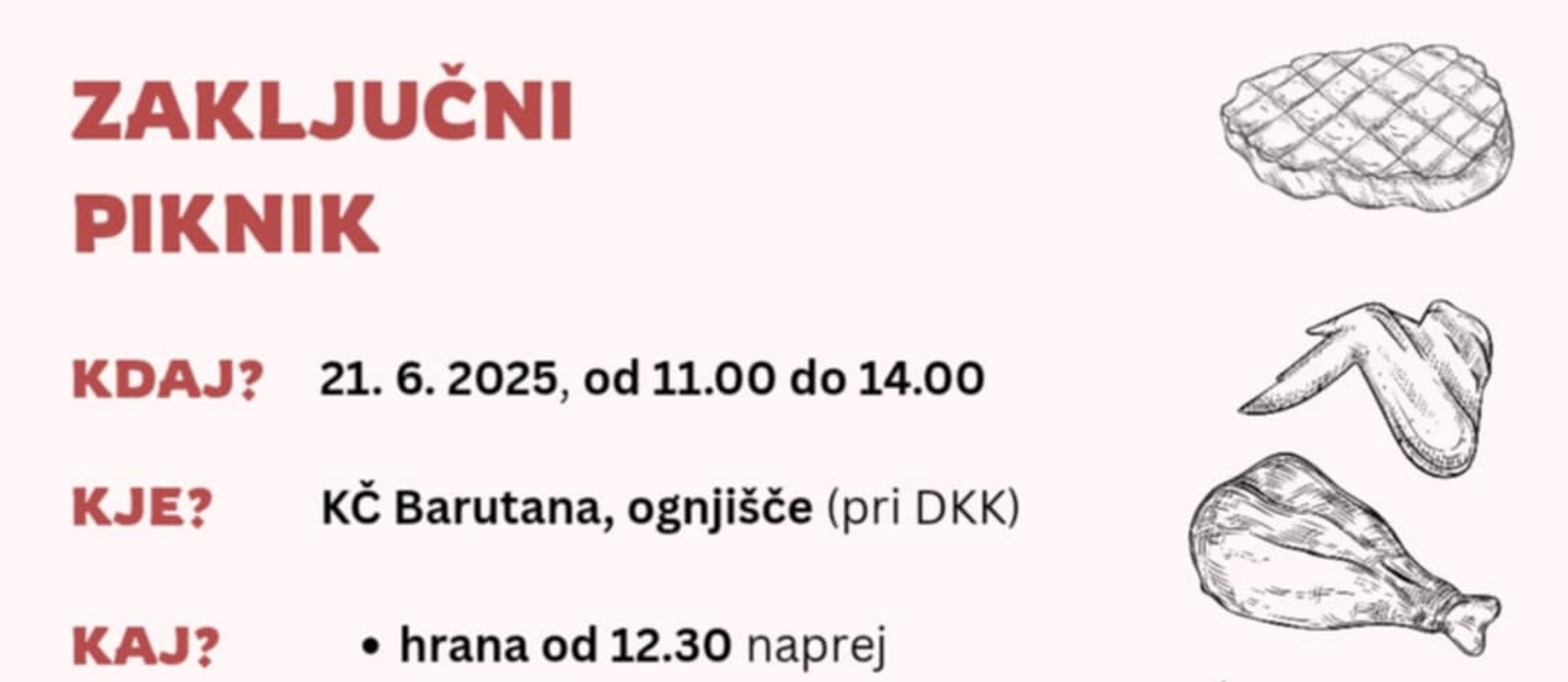 Zaključni piknik 2025